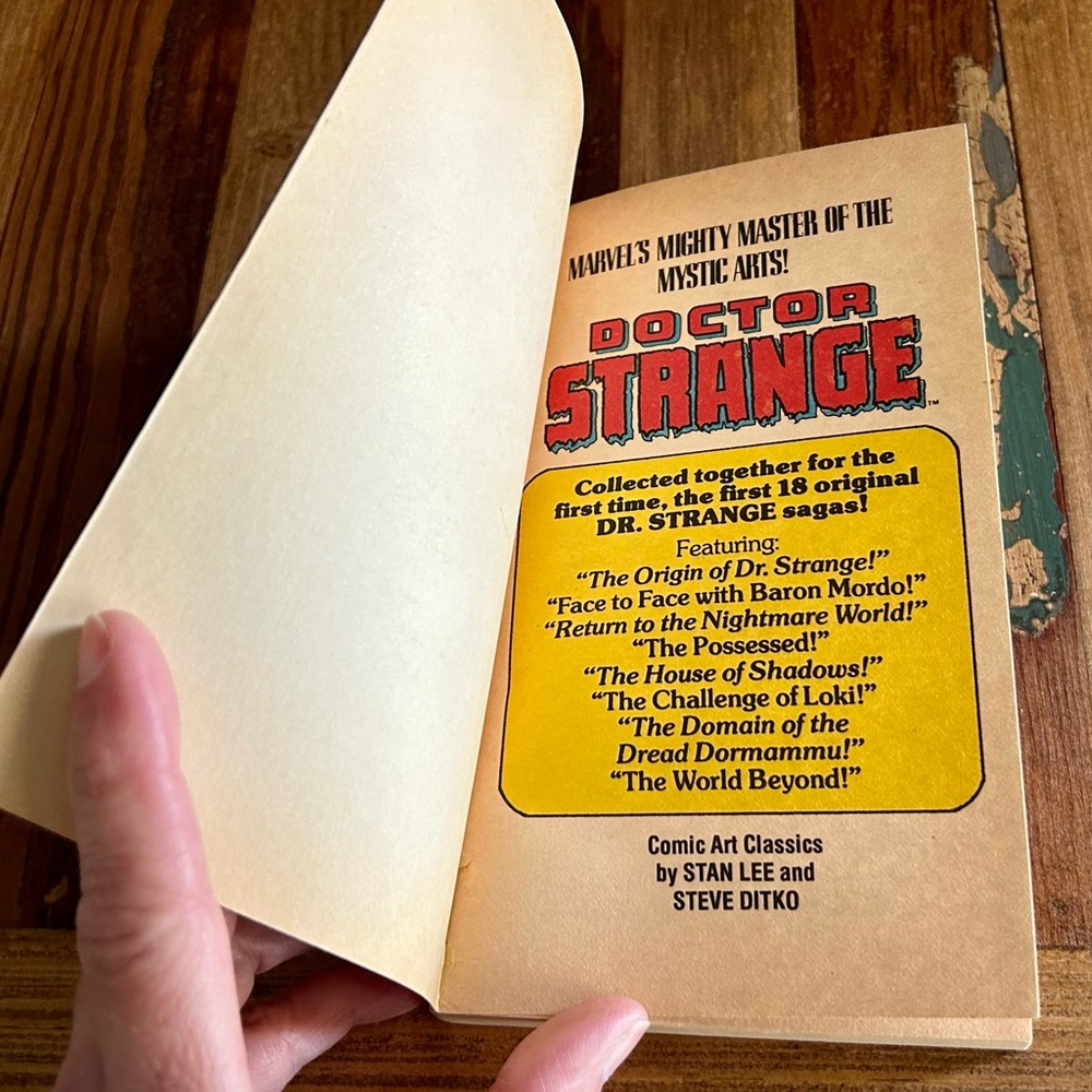 Doctor Strange Paperbacks - Picture 9 of 9
